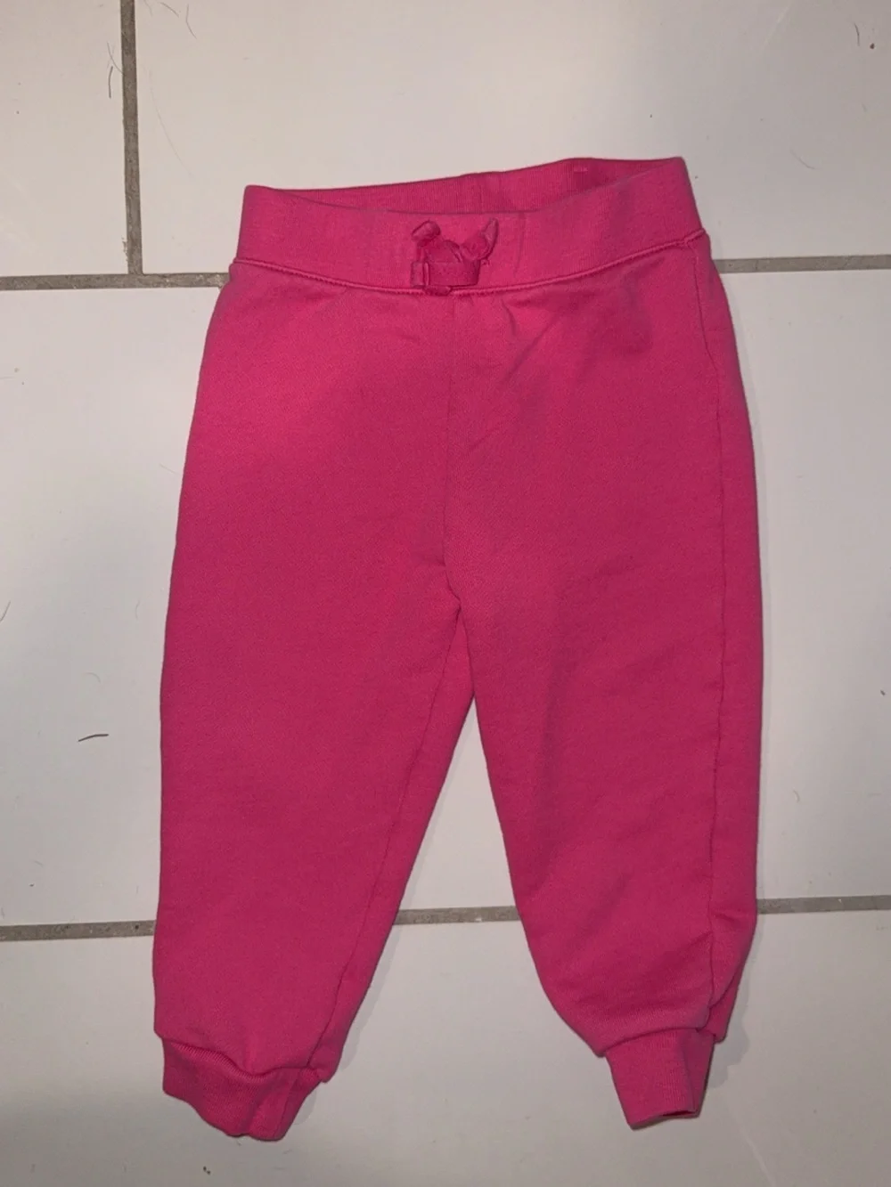 Ralph Lauren Hot Pink Hoodie & Jogger Set for Baby Girl Toddler 18M Zip Up